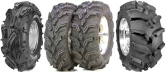 ATV tires and wheels package deals, tires for honda, suzuki, yamaha, kawasaki